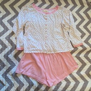 Vintage Victoria’s Secret Two Piece Pajama Set S